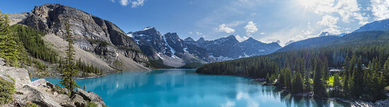 Plat ontwerp Visuall P493 Moraine Lake Canada 