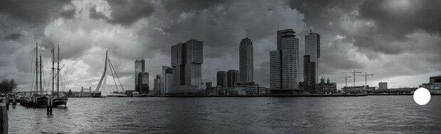 Plat ontwerp Visuall R29 Rotterdam skyline ZWW