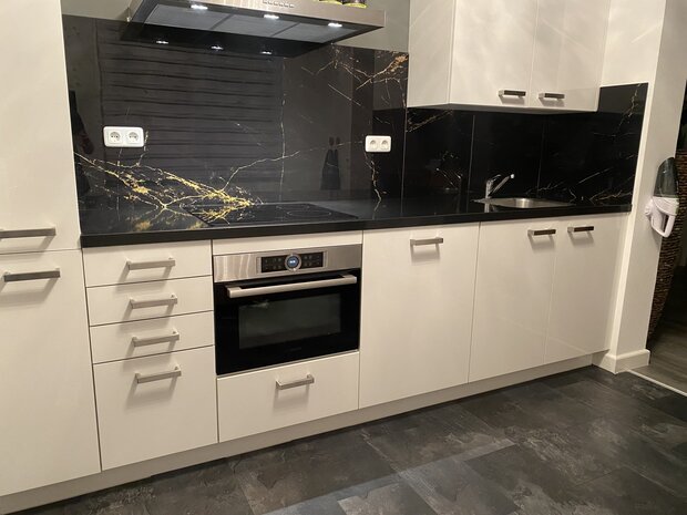 Premium-glas uitvoering Visuall P389 Marble Lennon